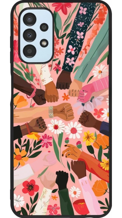 Coque Samsung Galaxy A13 5G - Silicone rigide noir Womens day 2026 8