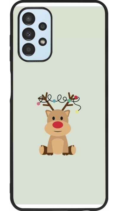 Samsung Galaxy A13 5G Case Hülle - Silikon schwarz Christmas 22 baby reindeer