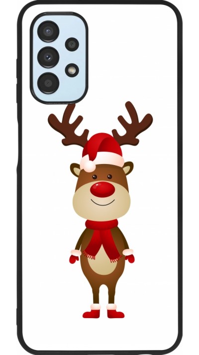 Samsung Galaxy A13 5G Case Hülle - Silikon schwarz Christmas 22 reindeer