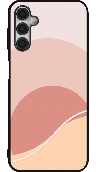 Samsung Galaxy A14 5G Case Hülle - Silikon schwarz Autumn 22 abstract sunrise