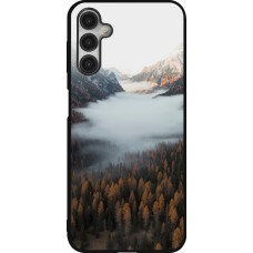 Samsung Galaxy A14 5G Case Hülle - Silikon schwarz Autumn 22 forest lanscape