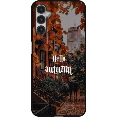 Coque Samsung Galaxy A14 5G - Silicone rigide noir Autumn 25 Hello autumn