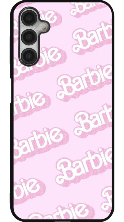 Coque Samsung Galaxy A14 5G - Silicone rigide noir Barbie light pink pattern
