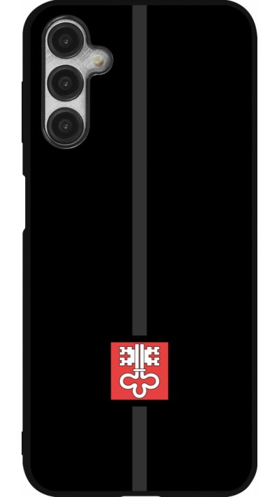 Samsung Galaxy A14 5G Case Hülle - Silikon schwarz Kanton NW schwarz