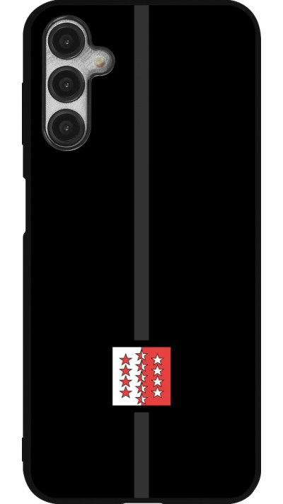 Samsung Galaxy A14 5G Case Hülle - Silikon schwarz Kanton VS schwarz