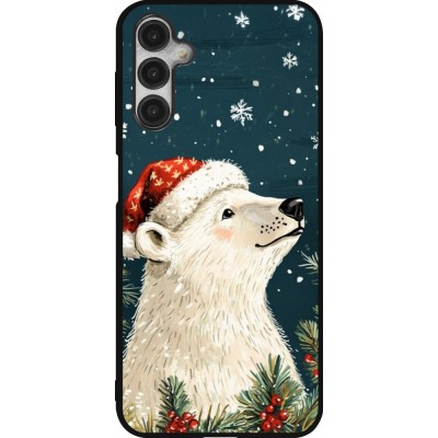 Coque Samsung Galaxy A14 5G - Silicone rigide noir Christmas 25 Bear