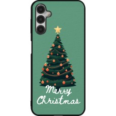 Samsung Galaxy A14 5G Case Hülle - Silikon schwarz Christmas 25 Xmas Tree