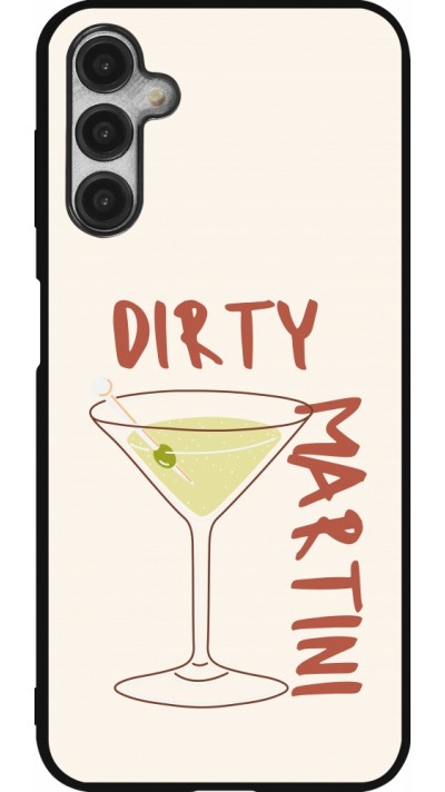 Coque Samsung Galaxy A14 5G - Silicone rigide noir Cocktail Dirty Martini