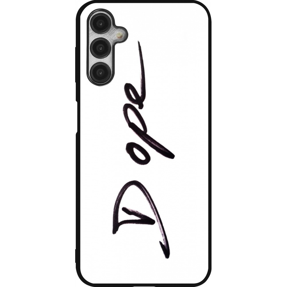 Coque Samsung Galaxy A14 5G - Silicone rigide noir Dope