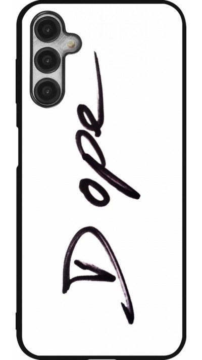 Coque Samsung Galaxy A14 5G - Silicone rigide noir Dope