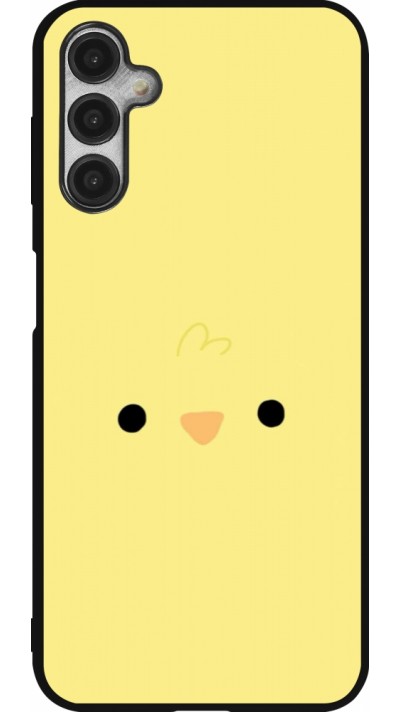 Samsung Galaxy A14 5G Case Hülle - Silikon schwarz Easter 2026 Little chicken