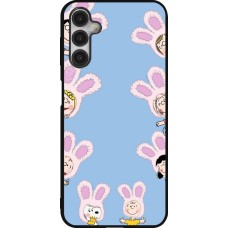 Coque Samsung Galaxy A14 5G - Silicone rigide noir Easter 2026 Snoopy
