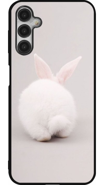 Coque Samsung Galaxy A14 5G - Silicone rigide noir Easter 2024 bunny butt