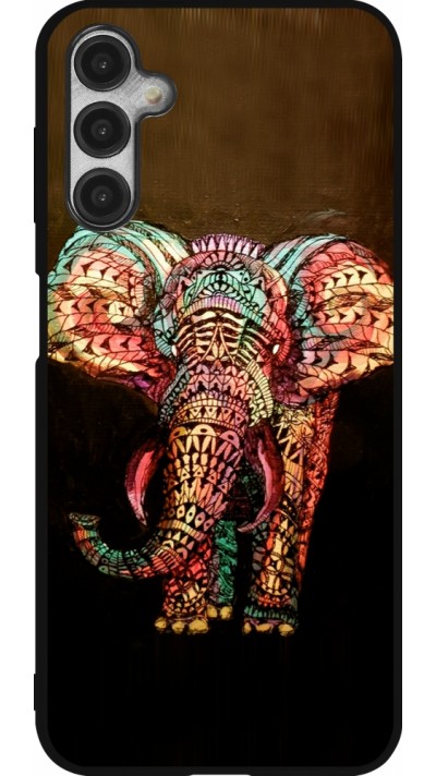 Samsung Galaxy A14 5G Case Hülle - Silikon schwarz Elephant 02