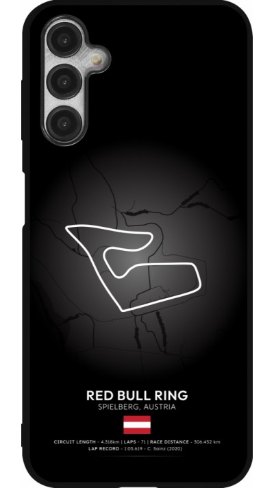 Coque Samsung Galaxy A14 5G - Silicone rigide noir F1 Track 2025 Austria