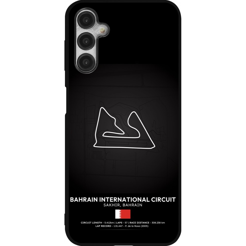 Coque Samsung Galaxy A14 5G - Silicone rigide noir F1 Track 2025 Bahrain