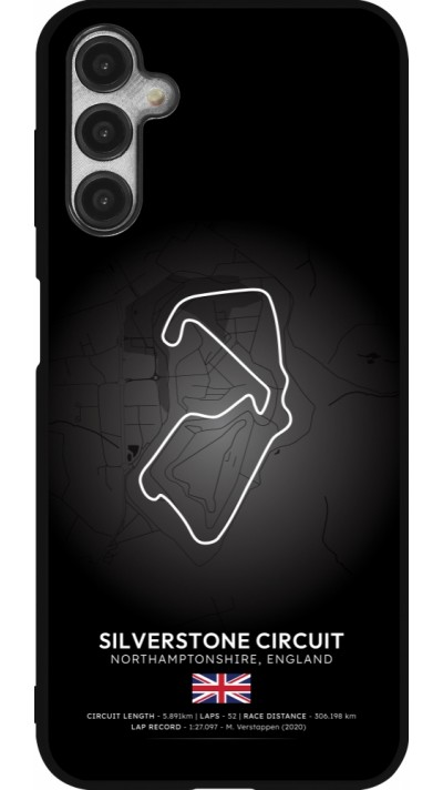 Coque Samsung Galaxy A14 5G - Silicone rigide noir F1 Track 2025 Great Britan