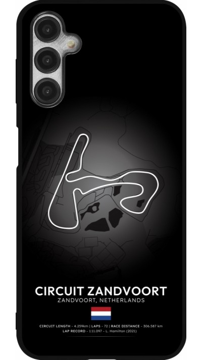 Coque Samsung Galaxy A14 5G - Silicone rigide noir F1 Track 2025 Netherlands