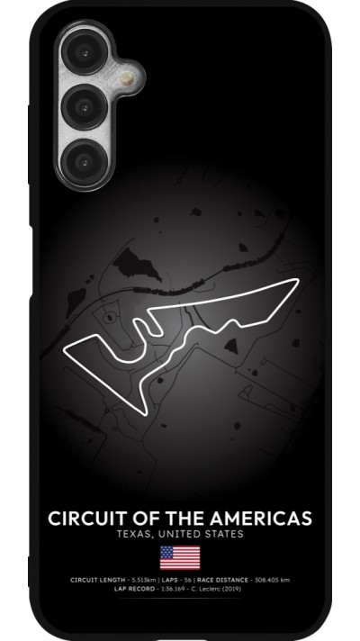 Coque Samsung Galaxy A14 5G - Silicone rigide noir F1 Track 2025 United States