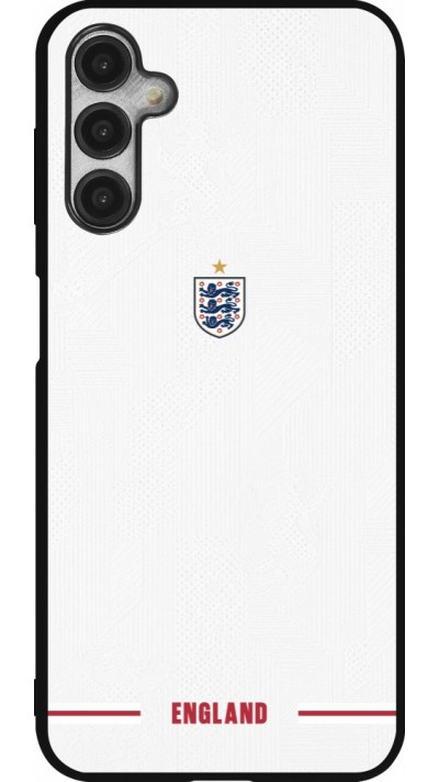 Coque Samsung Galaxy A14 5G - Silicone rigide noir Maillot de football Angleterre 2026 personnalisable