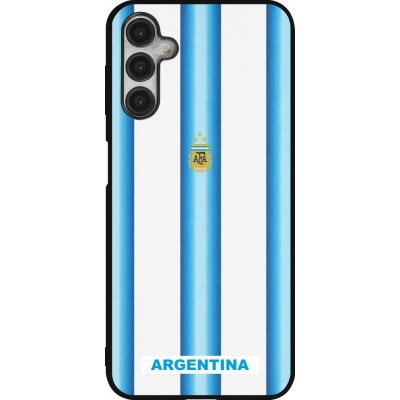 Samsung Galaxy A14 5G Case Hülle - Silikon schwarz Argentinien 2026 personalisierbares Fussballtrikot