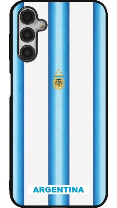Samsung Galaxy A14 5G Case Hülle - Silikon schwarz Argentinien 2026 personalisierbares Fussballtrikot