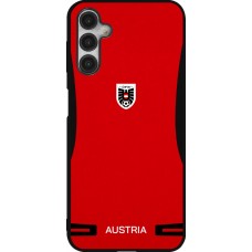 Coque Samsung Galaxy A14 5G - Silicone rigide noir Maillot de football Autriche 2026 personnalisable