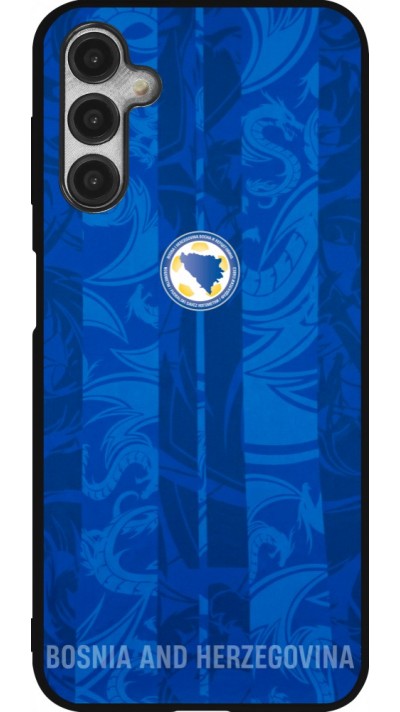 Coque Samsung Galaxy A14 5G - Silicone rigide noir Maillot de football Bosnie-Herzégovine 2026 personnalisable