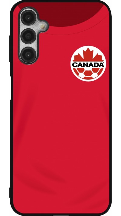 Samsung Galaxy A14 5G Case Hülle - Silikon schwarz Kanada 2022 personalisierbares Fussballtrikot