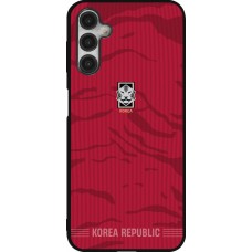 Coque Samsung Galaxy A14 5G - Silicone rigide noir Maillot de football Corée du Sud 2026 personnalisable