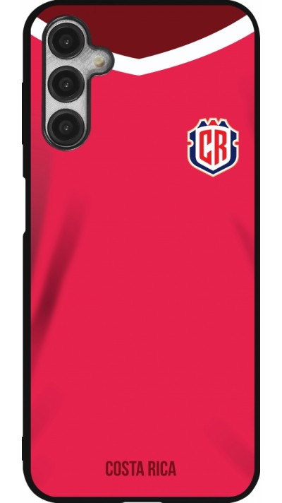 Samsung Galaxy A14 5G Case Hülle - Silikon schwarz Costa Rica 2022 personalisierbares Fussballtrikot