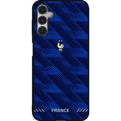 Samsung Galaxy A14 5G Case Hülle - Silikon schwarz Frankreich 2026 personalisierbares Fussballtrikot