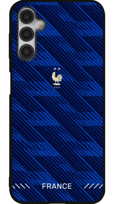 Samsung Galaxy A14 5G Case Hülle - Silikon schwarz Frankreich 2026 personalisierbares Fussballtrikot