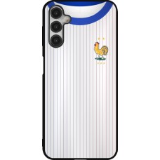 Samsung Galaxy A14 5G Case Hülle - Silikon schwarz Frankreich Away personalisierbares Fussballtrikot