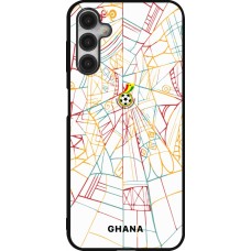 Coque Samsung Galaxy A14 5G - Silicone rigide noir Maillot de football Ghana 2026 personnalisable