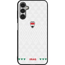 Coque Samsung Galaxy A14 5G - Silicone rigide noir Maillot de football Irak 2026 personnalisable