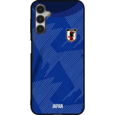 Coque Samsung Galaxy A14 5G - Silicone rigide noir Maillot de football Japon 2022 personnalisable