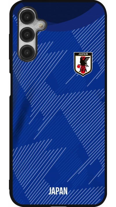 Samsung Galaxy A14 5G Case Hülle - Silikon schwarz Japan 2022 personalisierbares Fussballtrikot