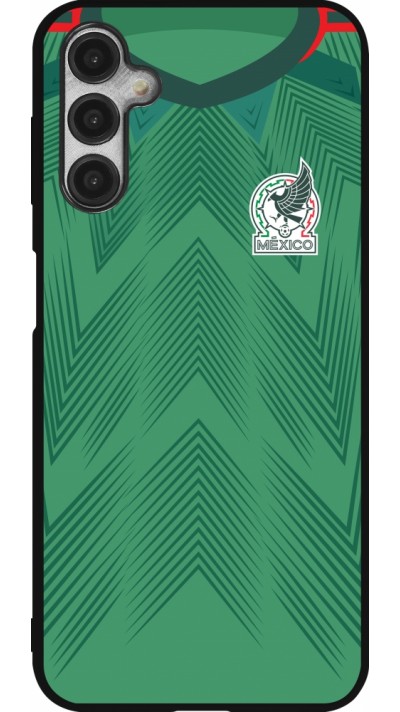 Samsung Galaxy A14 5G Case Hülle - Silikon schwarz Mexiko 2022 personalisierbares Fussballtrikot