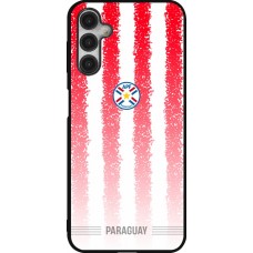Coque Samsung Galaxy A14 5G - Silicone rigide noir Maillot de football Paraguay 2026 personnalisable