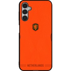 Coque Samsung Galaxy A14 5G - Silicone rigide noir Maillot de football Pays-Bas 2026 personnalisable