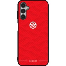Coque Samsung Galaxy A14 5G - Silicone rigide noir Maillot de football Tunisie 2026 personnalisable