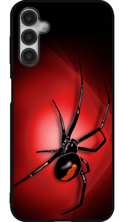 Coque Samsung Galaxy A14 5G - Silicone rigide noir Halloween 2023 spider black widow