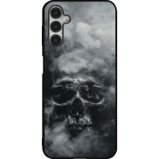 Samsung Galaxy A14 5G Case Hülle - Silikon schwarz Halloween 2024 smoky skull