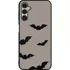 Coque Samsung Galaxy A14 5G - Silicone rigide noir Halloween 2026 Bats