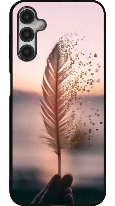 Samsung Galaxy A14 5G Case Hülle - Silikon schwarz Hello September 11 19