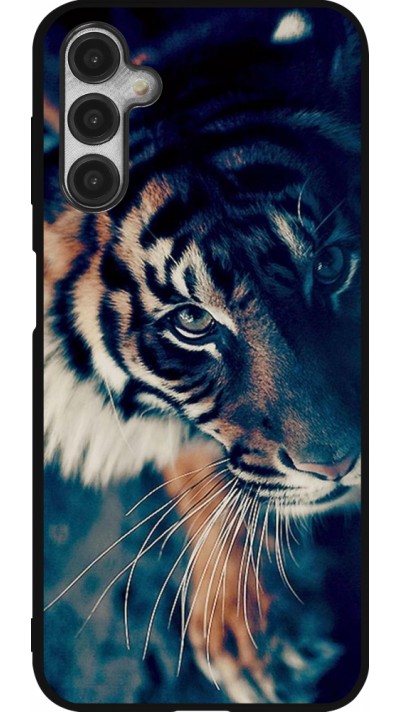 Coque Samsung Galaxy A14 5G - Silicone rigide noir Incredible Lion