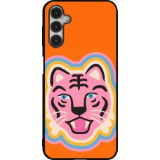 Coque Samsung Galaxy A14 5G - Silicone rigide noir Lion colors 2026