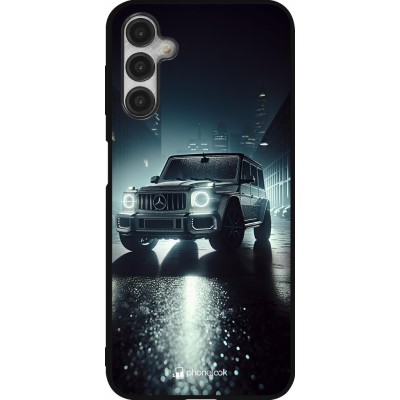 Coque Samsung Galaxy A14 5G - Silicone rigide noir Mercedes G AMG Night