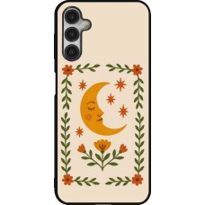 Samsung Galaxy A14 5G Case Hülle - Silikon schwarz Half moon stamp 2026